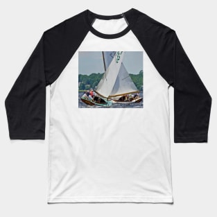 Sailboats on cross tacks Baseball T-Shirt